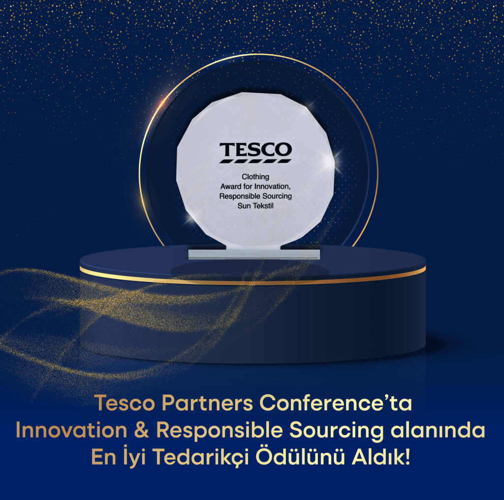 Tesco Partners Conference'ta Innıvatıon & Responsible Sourcing alanında En İyi Tedarikçi Ödülünü Aldık